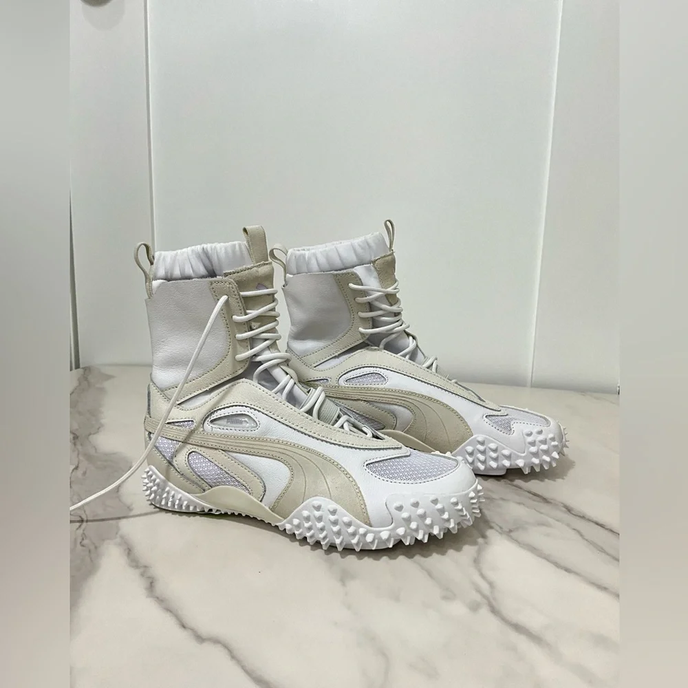 Puma Mostro Mid Sneaker Boot High Top Futuristic Spike Sole 7.5 - Picture 2 of 7